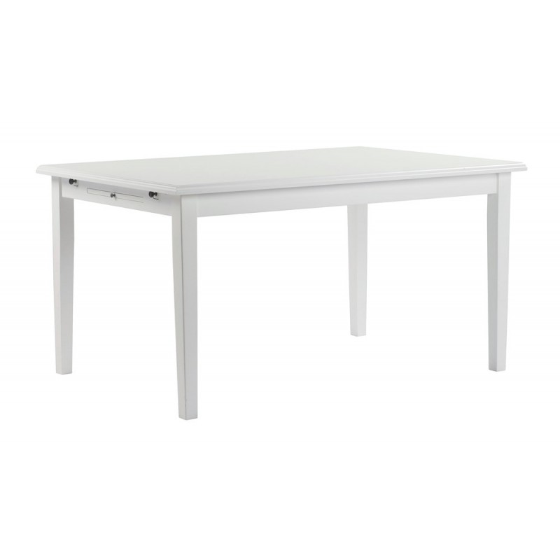 RO Koste Extending Dining Table Rectangular Small White